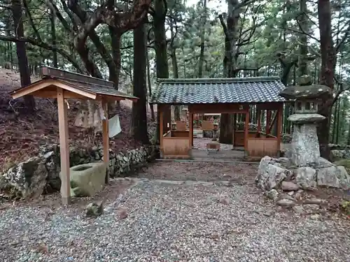 赤井神社の手水舎