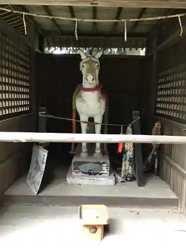 大宝八幡宮の狛犬