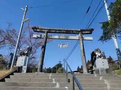 生目神社の鳥居