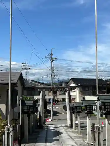 冨士山稲荷神社の鳥居