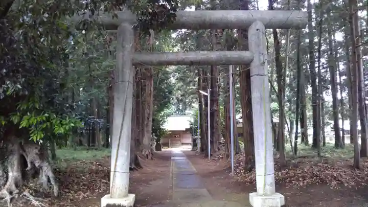 鹿島神社の鳥居