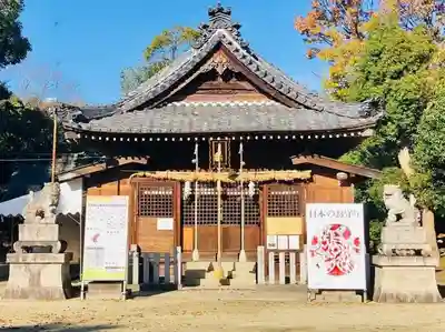 伊久智神社の本殿・本堂