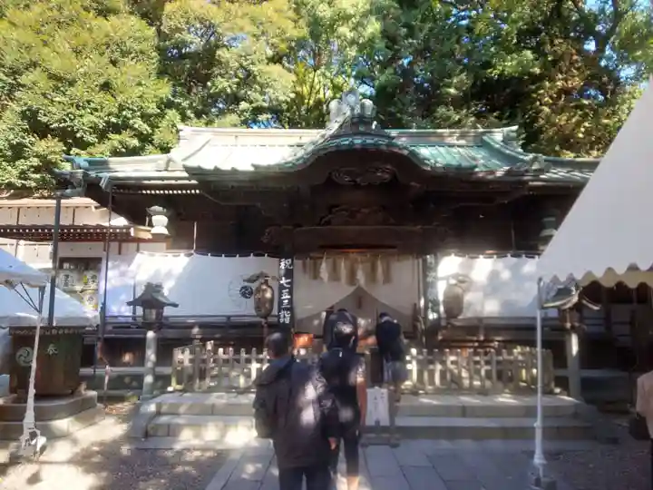 調神社の本殿・本堂