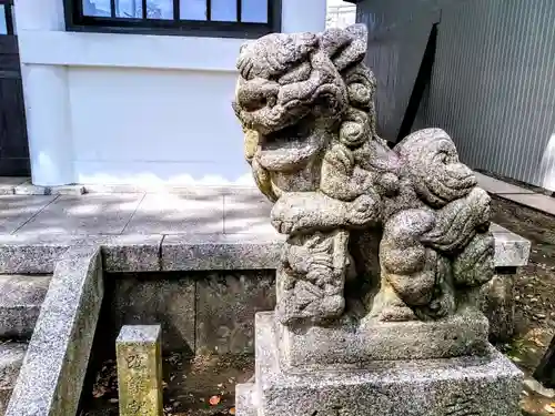 土江神社の狛犬