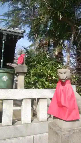 稲荷神社の狛犬