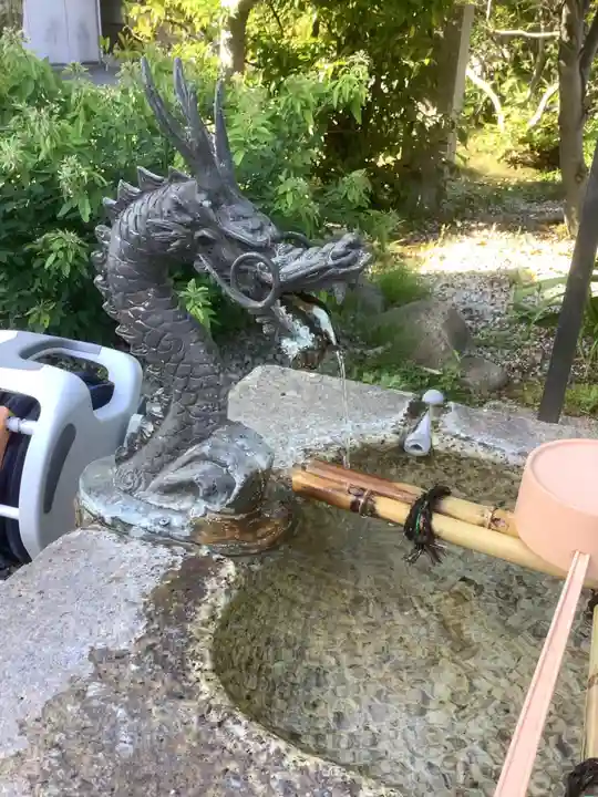 善光寺東海別院(祖父江善光寺)の手水舎