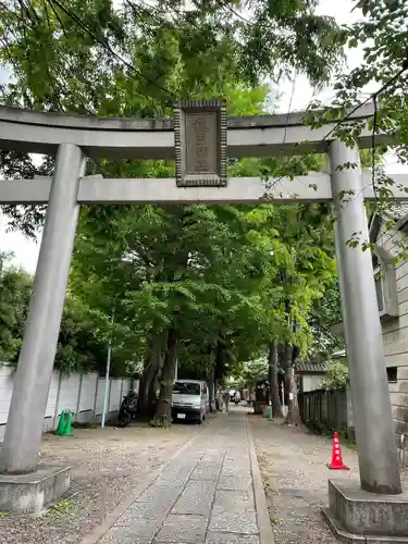 穏田神社(東京都)