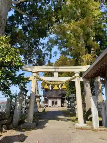 水宮神社の鳥居