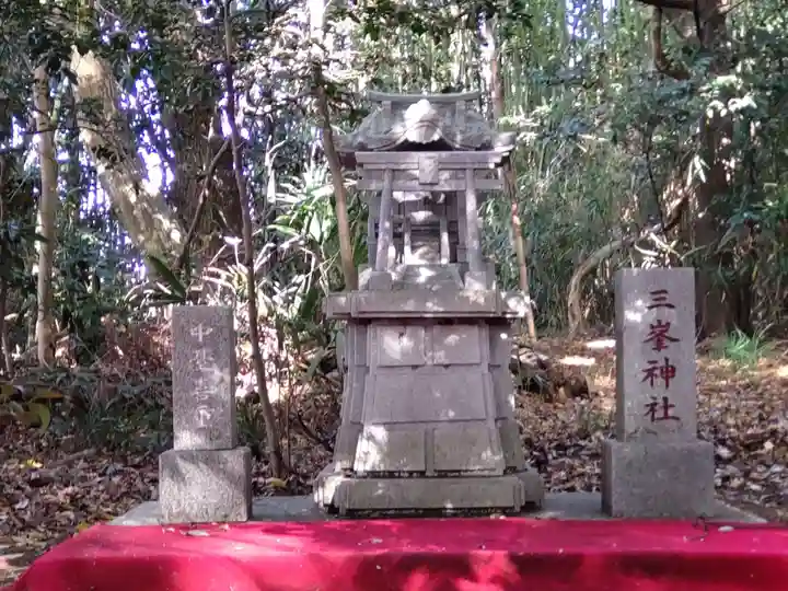 坊辺田水神宮の末社・摂社