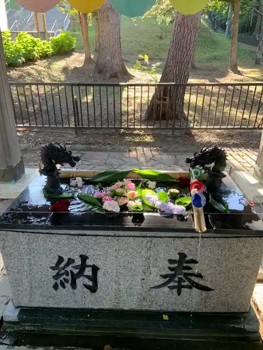 美幌神社の手水舎