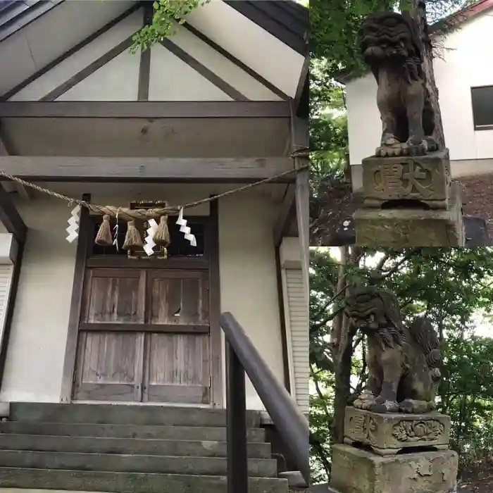 熊碓神社の本殿