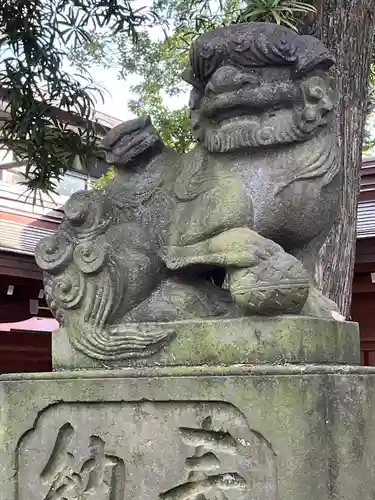 大國魂神社の狛犬