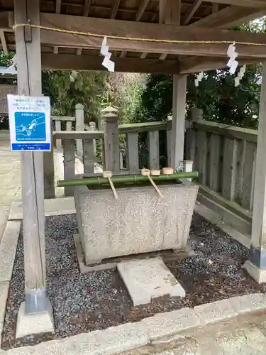 賀露神社の手水