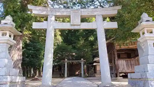 扇祇神社の鳥居