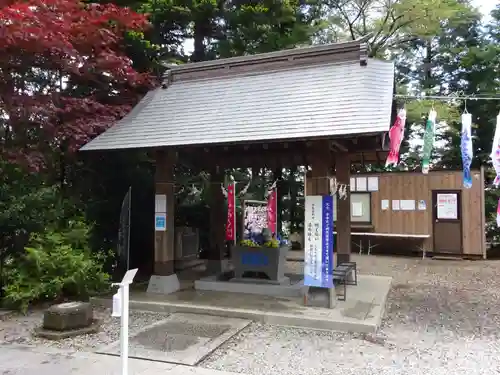 滑川神社 - 仕事と子どもの守り神の手水