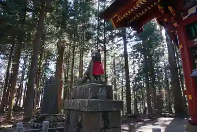 三峯神社の狛犬