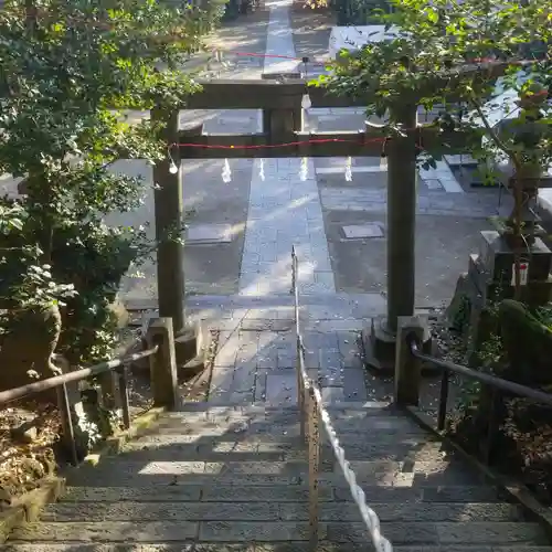 篠崎浅間神社の鳥居