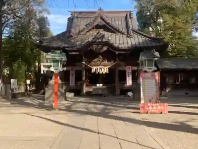 田無神社の本殿・本堂