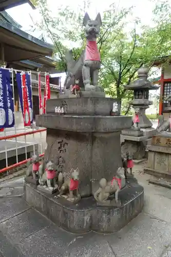 高津宮の狛犬