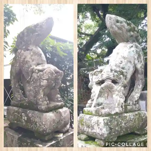 潮江天満宮の狛犬