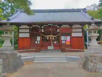 米津神社(米津町)の本殿・本堂