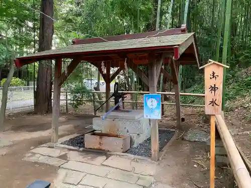 下総国三山　二宮神社の手水舎