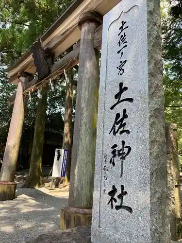 土佐神社の鳥居