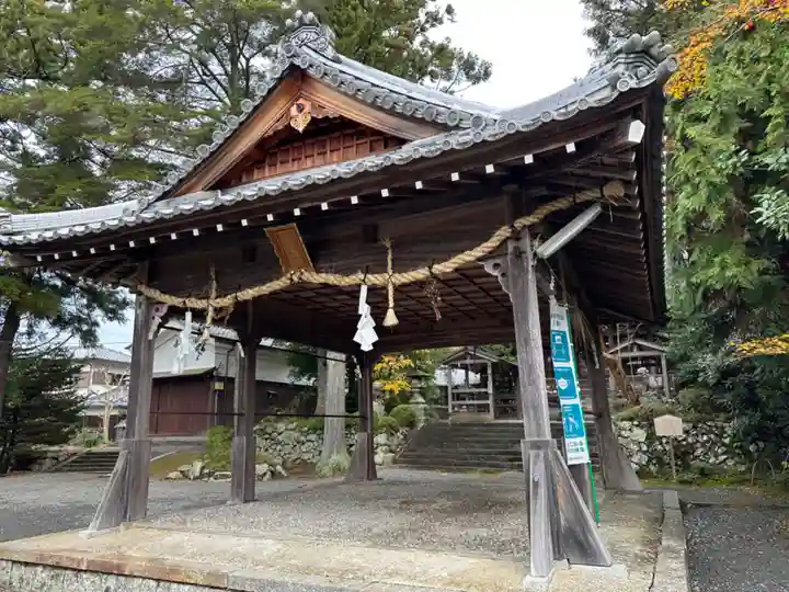 與能神社の本殿・本堂