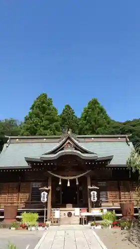 常陸第三宮　吉田神社の本殿・本堂