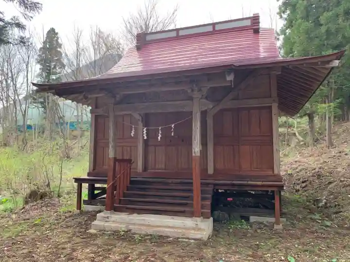 赤瀧神社の本殿・本堂