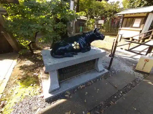 新井天神北野神社の像