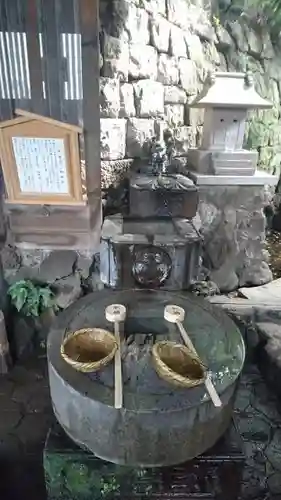 品川神社の手水