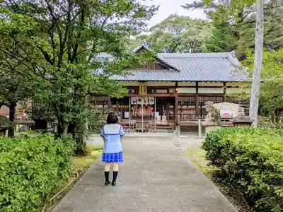 名手八幡神社の本殿・本堂