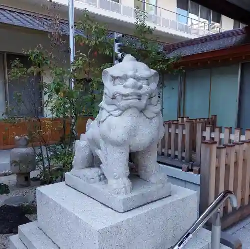 蒲田八幡神社の狛犬