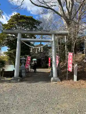 佐波波地祇神社の鳥居