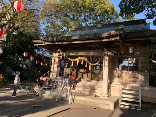 井河麻神社の本殿・本堂