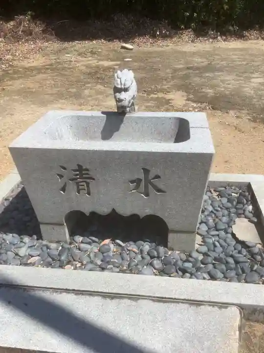桃山八幡社の手水舎