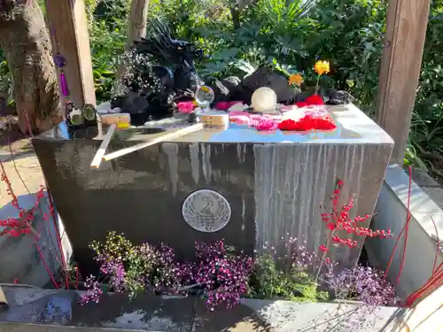 龍泉院の手水舎