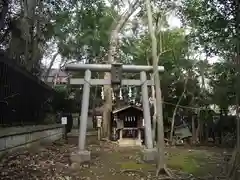 篠崎浅間神社の鳥居