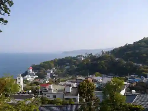 伊豆山神社の景色