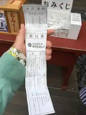 日光東照宮のおみくじ