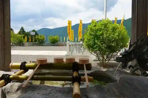 丹生川上神社（上社）の手水舎