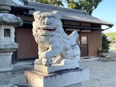 熊野神社の狛犬