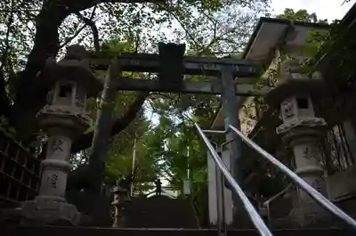 市谷亀岡八幡宮の鳥居