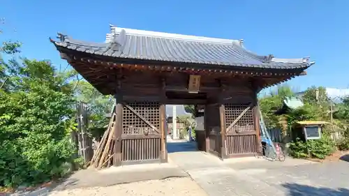 ちきり神社（榺神社）の山門・神門