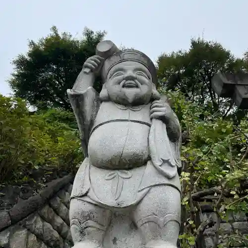 品川神社の像