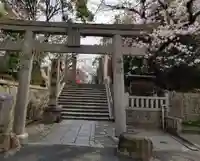 真田山 三光神社の鳥居