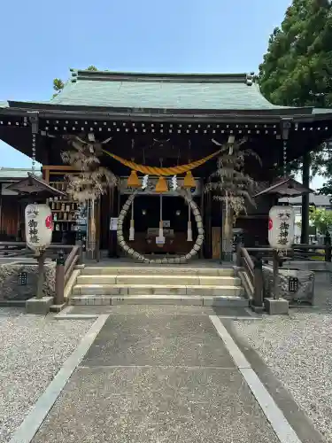 奥田神社の本殿・本堂