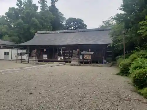 豊満神社の本殿