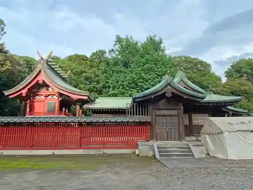 峯ヶ岡八幡神社の本殿